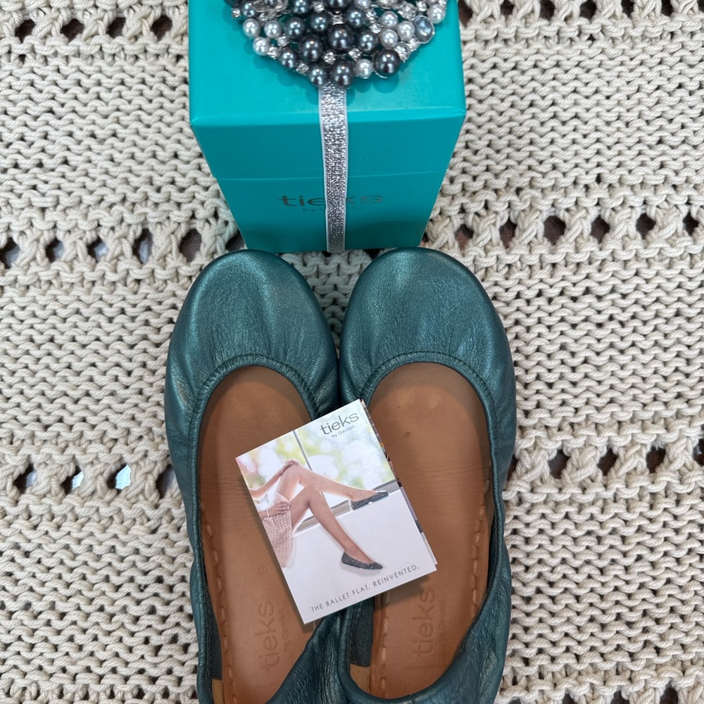 Tieks Women’s Flats in Tahitian Pearl-Limited Release